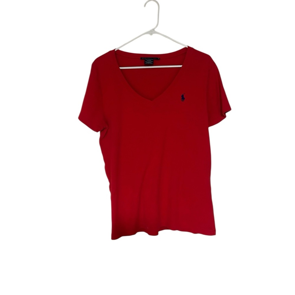 Ralph Lauren  sport Women's Red Short Sleeve Tee